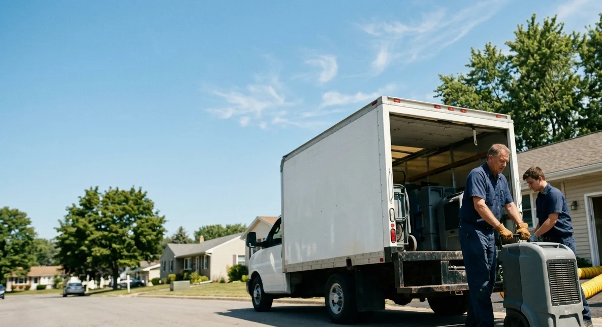 Water Damage Cleanup in Corning, OH near me
